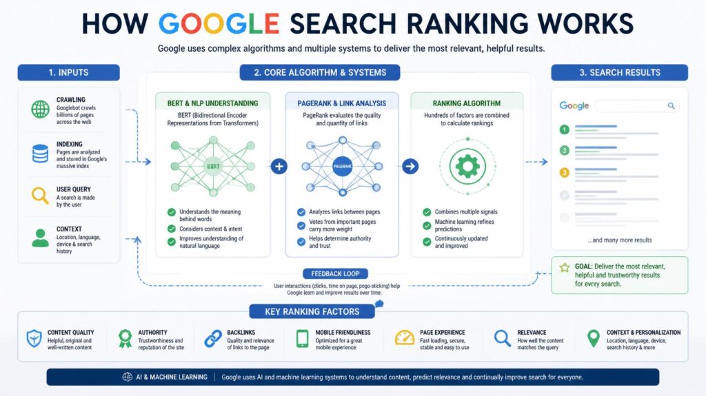 Google Search Ranking Algorithm